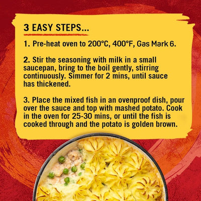 Mélange pour tarte au poisson Schwartz 26g