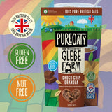 Glebe Farm gluten free chocolate oat granola 325g, UK version