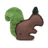 Petface Salina Squirrel plush dog toy, imported from the UK