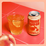 Living Things Peach & Blood Orange Biotic Soda 4x330ml, UK version