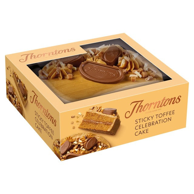 Thorntons Sticky Toffee Celebration cake 632g (British brand)