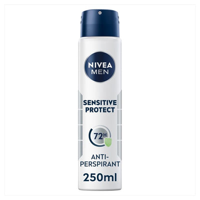 بخاخ مزيل العرق NIVEA MEN Sensitive Protect المضاد للتعرق 250 مل