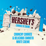 Hershey's Cookies 'n' Creme chocolate bar 90g, UK version