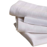M&S cotton sateen napkin set white, imported from the UK