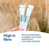 Optibac Bifido & Fibre probiotic supplement 30 sachets, imported from the UK