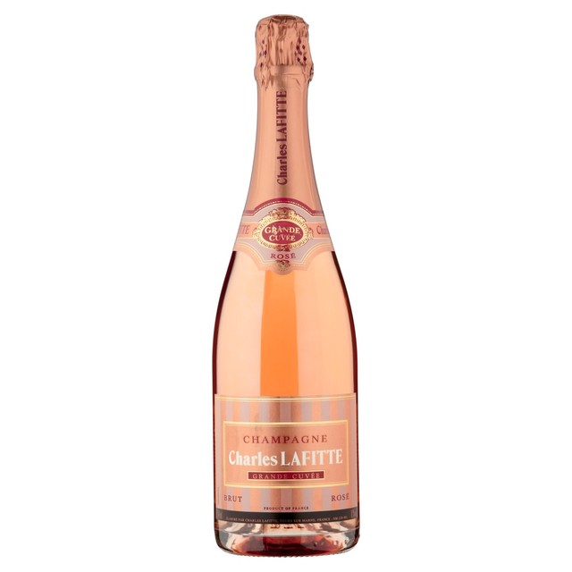 Charles Lafitte Rose Champagne 75cl - British product
