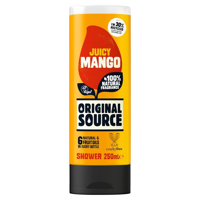 Original Source mango shower gel 250ml, imported from the UK
