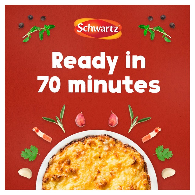 Schwartz Chicken Bacon & Potato Pie recipe mix 35g (British brand)