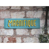 Vintage Marque La Villette Chardonnay & Magnifique white wine 75cl (British brand)