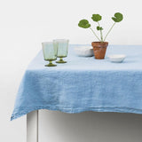Daylesford Organic Tiller Sky napkins 55cm x 55cm - British product