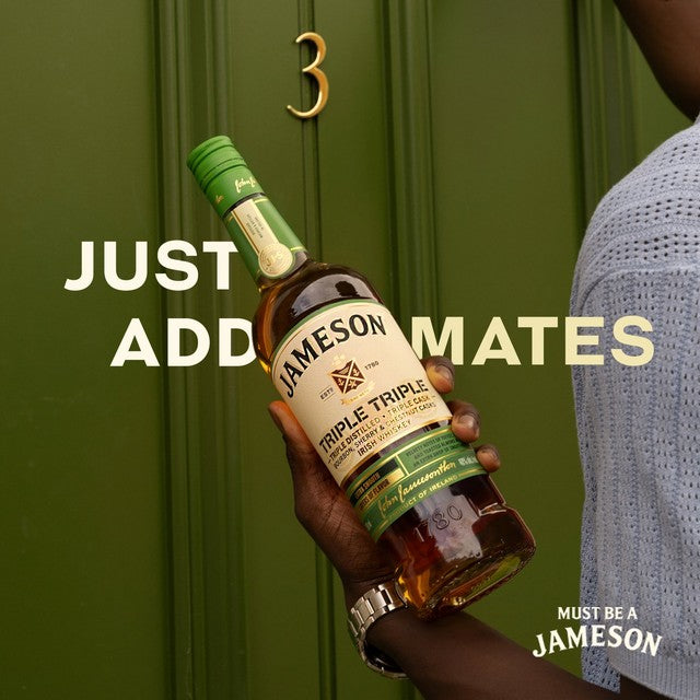 Jameson Triple Triple Irish whiskey 70cl, UK version