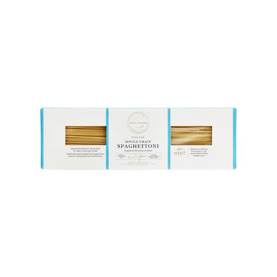 M&S M&S Collection Italian Single Grain Spaghettoni Organic Durum Wheat Pasta 500g- Buy online at McGrocer