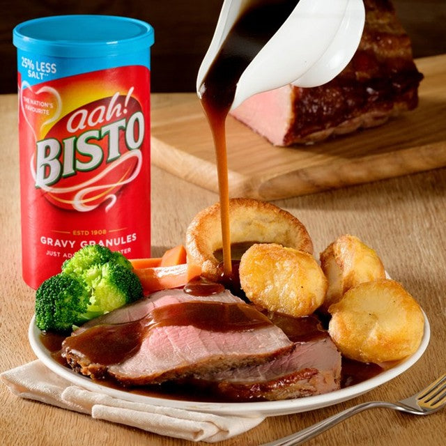 Bisto reduced salt gravy granules 300g - British product