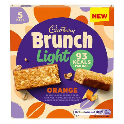 Sainsburys Cadbury Brunch Light Orange 5x26g- Buy online at McGrocer