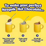 Nesquik Hot Chocolate Drink Mix 400g, imported from the UK