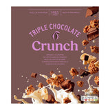 M&S Triple Chocolate Crunch chocolate clusters 500g, imported from the UK