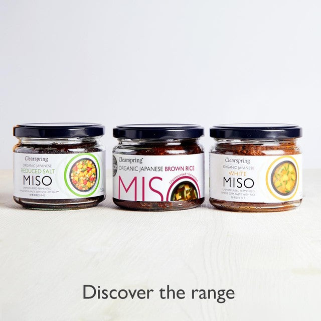 Clearspring brown rice miso paste 300g - British product