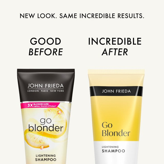 John Frieda Go Blonder lightening shampoo (British brand)