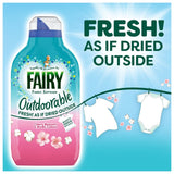 Fairy fabric conditioner Cherry Blossom and Nordic Cotton (British brand)