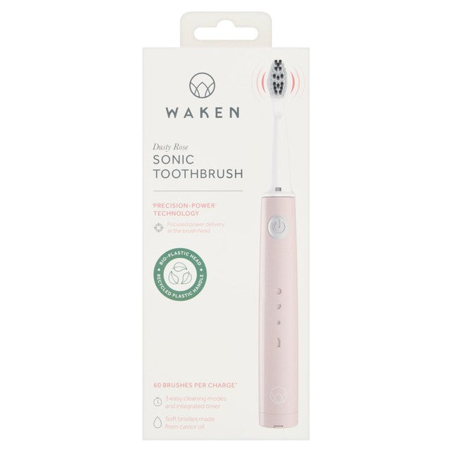 Waken sonic toothbrush Dusty Rose (British brand)