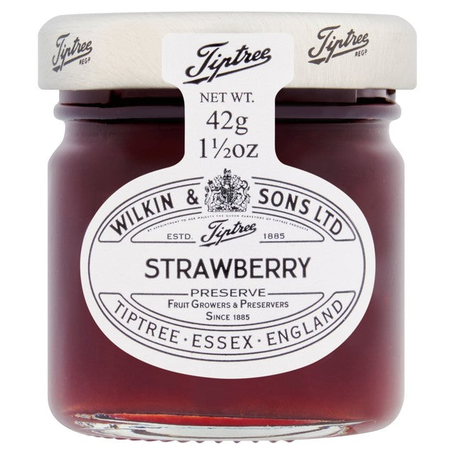 Tiptree strawberry extra jam 42g (British brand)