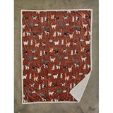 Deyongs Mixed Kitty Brick Throw 140 x 180cm - British product