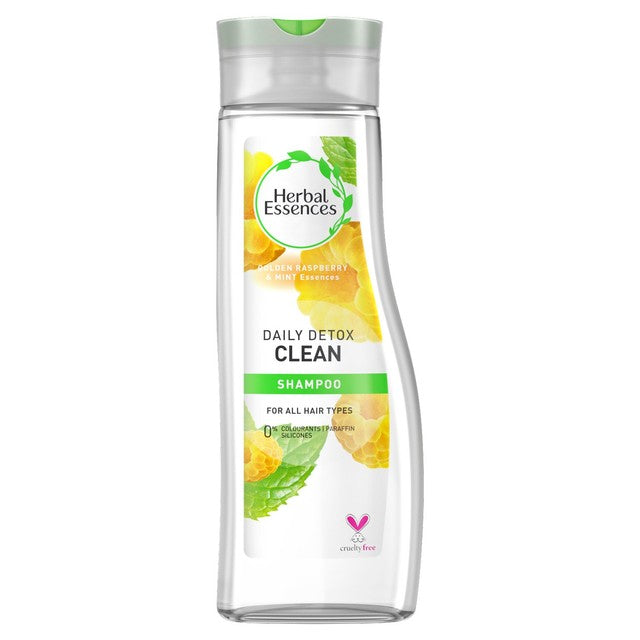 Herbal Essences detox golden raspberry and mint shampoo 400ml, UK version