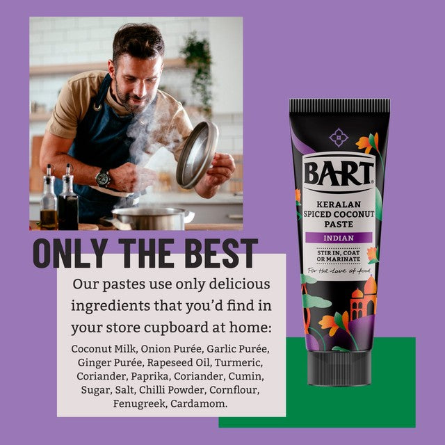 Bart Indian Keralan Spiced Coconut curry paste 80g - British product