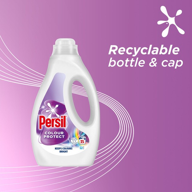 Persil Colour laundry detergent liquid 945ml, imported from the UK