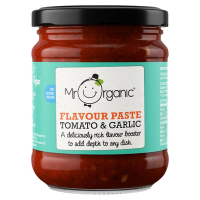 Mr Organic Tomat og hvitløkpuré 200g