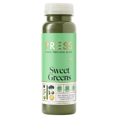 Press Sweet Greens Cold-Pressed Vegetable & Fruit Juice 250ml