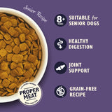 Lily's Kitchen Turkey & Trout Senior Recipe dry dog food 1kg, UK version