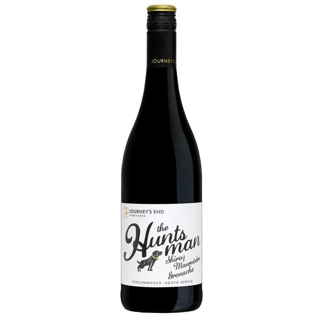 Journey's End The Huntsman Shiraz Mourvedre Grenache red wine 75cl, UK version