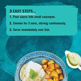 Schwartz Creamy Lemon & Parsley Sauce for Fish 300g (British brand)