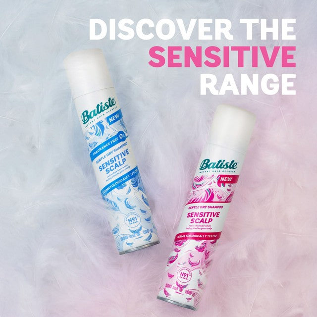 Batiste dry shampoo sensitive scalp slightly fragranced 200ml - British product
