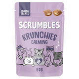 Scrumbles Krunchies cat calming pillow treats 60g (British brand)