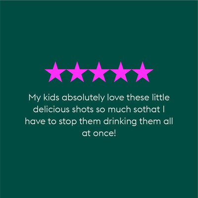 PLENISH Kids Strawberry Shot Multipack Boisson aux fruits et légumes pressés à froid 4 x 60 ml
