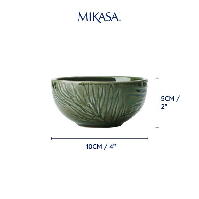 Mikasa Jardin stoneware dip bowl set 10cm, imported from the UK