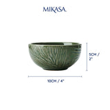Mikasa Jardin stoneware dip bowl set 10cm, imported from the UK