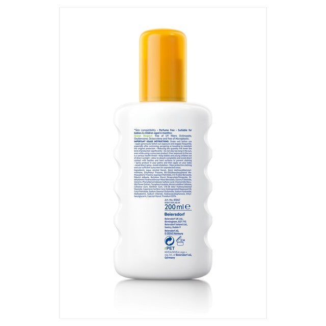 NIVEA SUN Kids Sensitive Protect SPF 50+ Sun Lotion Spray
