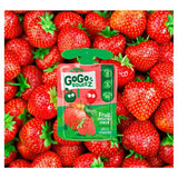 GoGo squeeZ apple strawberry fruit smoothie snack 4 x 90g, UK version