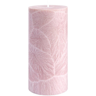 M&S Liljeholmens Shea Pillar Candle Dusty Pink 67x150mm- Buy online at McGrocer