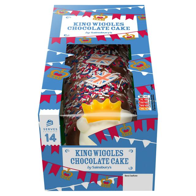Sainsburys King Wiggle Chocolate Cake 609g