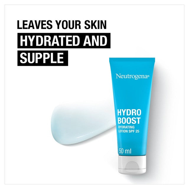 Neutrogena Hydro Boost Hydrating Lotion SPF 25 50ml, imported from the UK