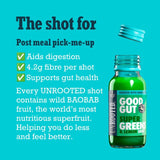 Unrooted Super Greens Lemon & Baobab health shot 60ml (British brand)