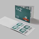 Royal Mail 2nd Class Large Stamps pack of 4 - British product