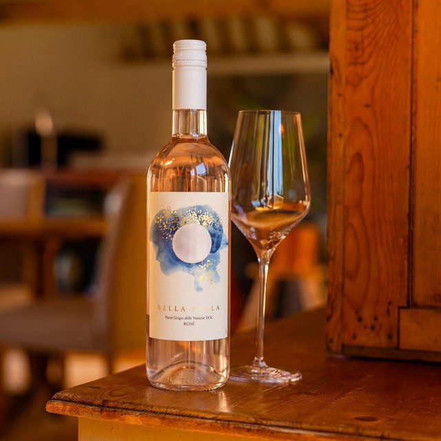 Virgin Wines Bella Perla Pinot Grigio Blush rosé wine, UK version