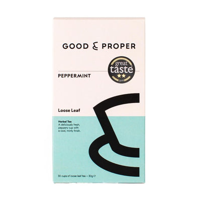 Good & Proper Tea Loose Leaf Peppermint Herbal Tea 30g