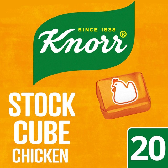 Knorr Chicken Stock Cubes 20 pack, UK version