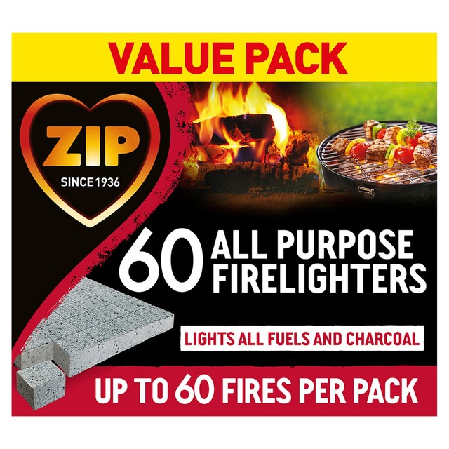 Zip all purpose firelighters 60 (British brand)